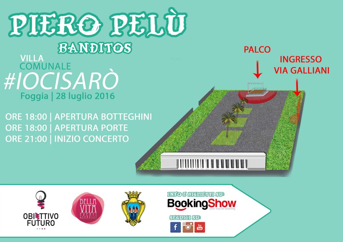 Concerto Piero Pelù, informazioni e programma della serata - 