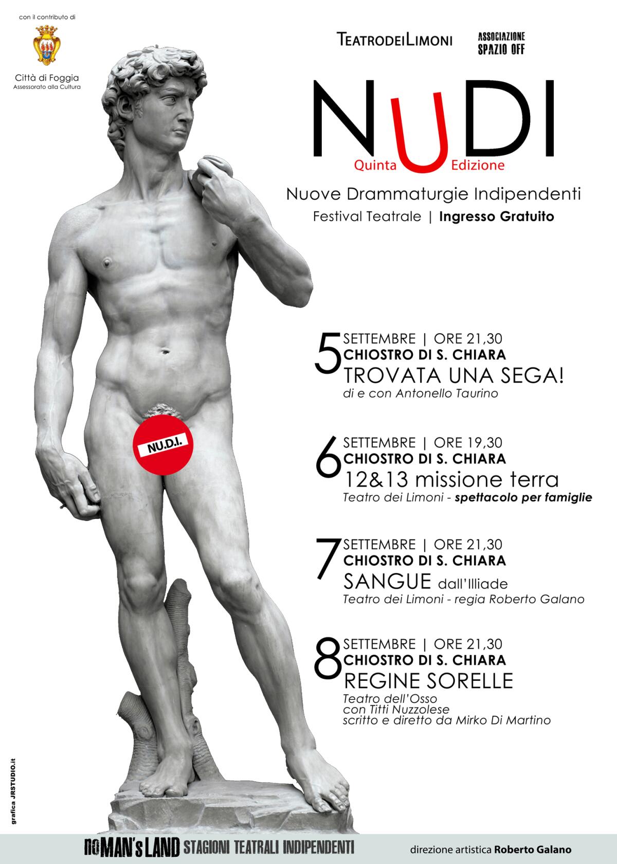Teatro dei Limoni, ritorna il festival NU.D.I. (nuove drammaturgie indipendenti) - 
