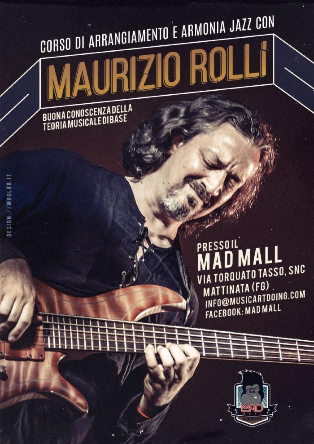 Mattinata, corsi avanzati di Composizione a Arrangiamento con Maurizio Rolli - 