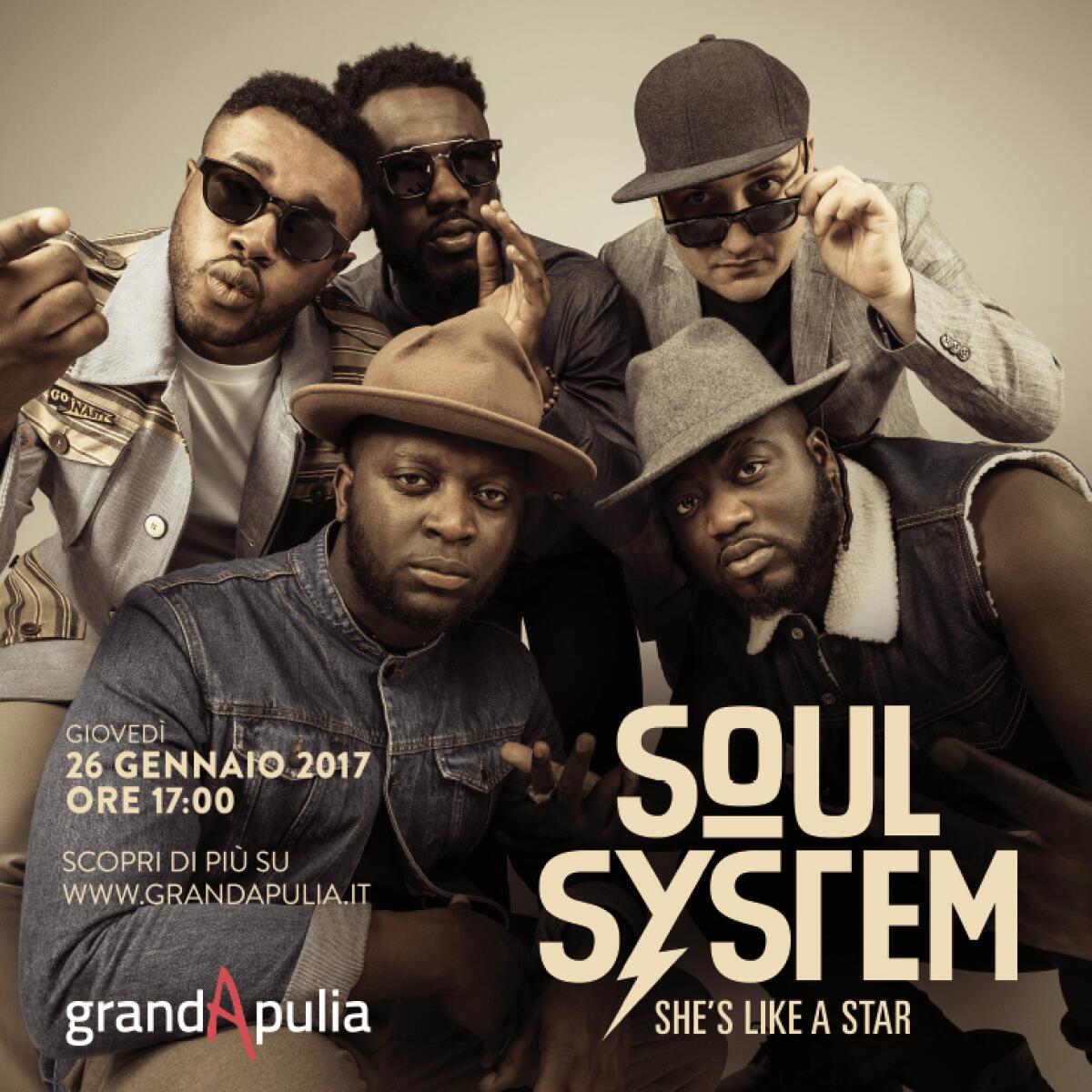 Oggi giovedì 26 i “Soul System” vincitori di X-Factor 2016 - 