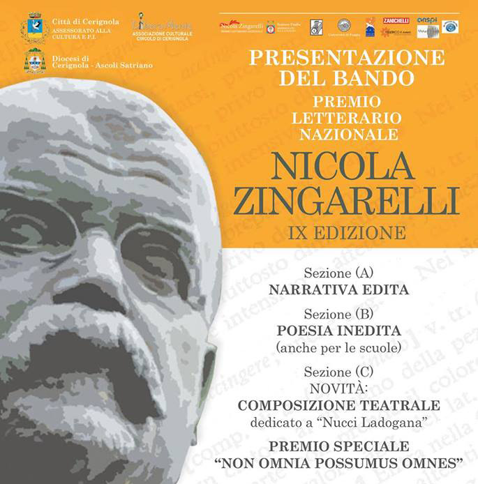 Premio Letterario Nazionale "Nicola Zingarelli" - IX edizione