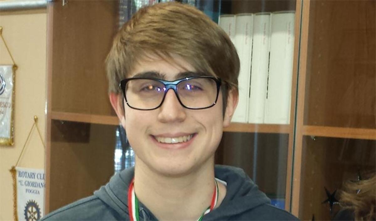Salvatore, il campione di matematica orgoglio di Orsara - 