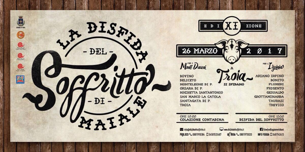 Nel centro storico di Troia la XI edizione della Disfida del Soffritto di Maiale - 