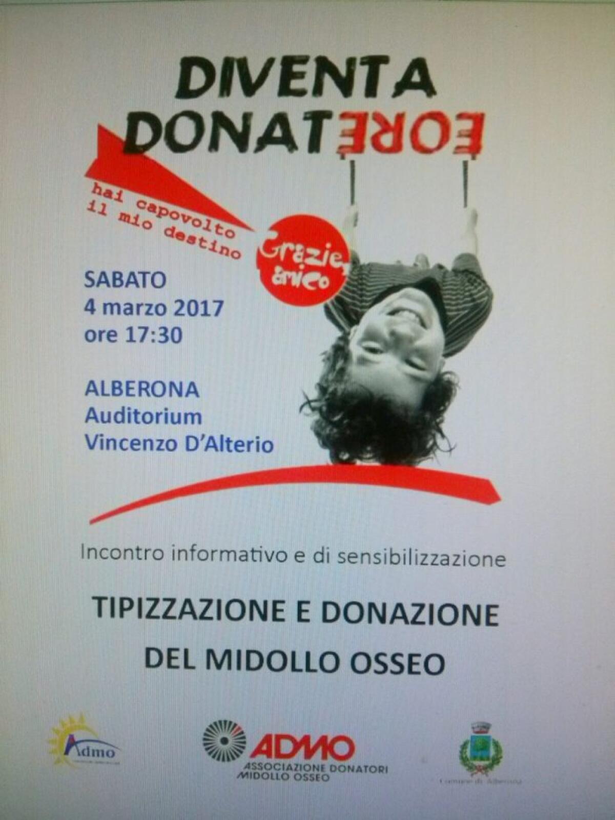 Alberona, l'Admo cerca nuovi donatori - 
