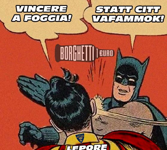 Foggia-Lecce 3-0: l'ironia del web
