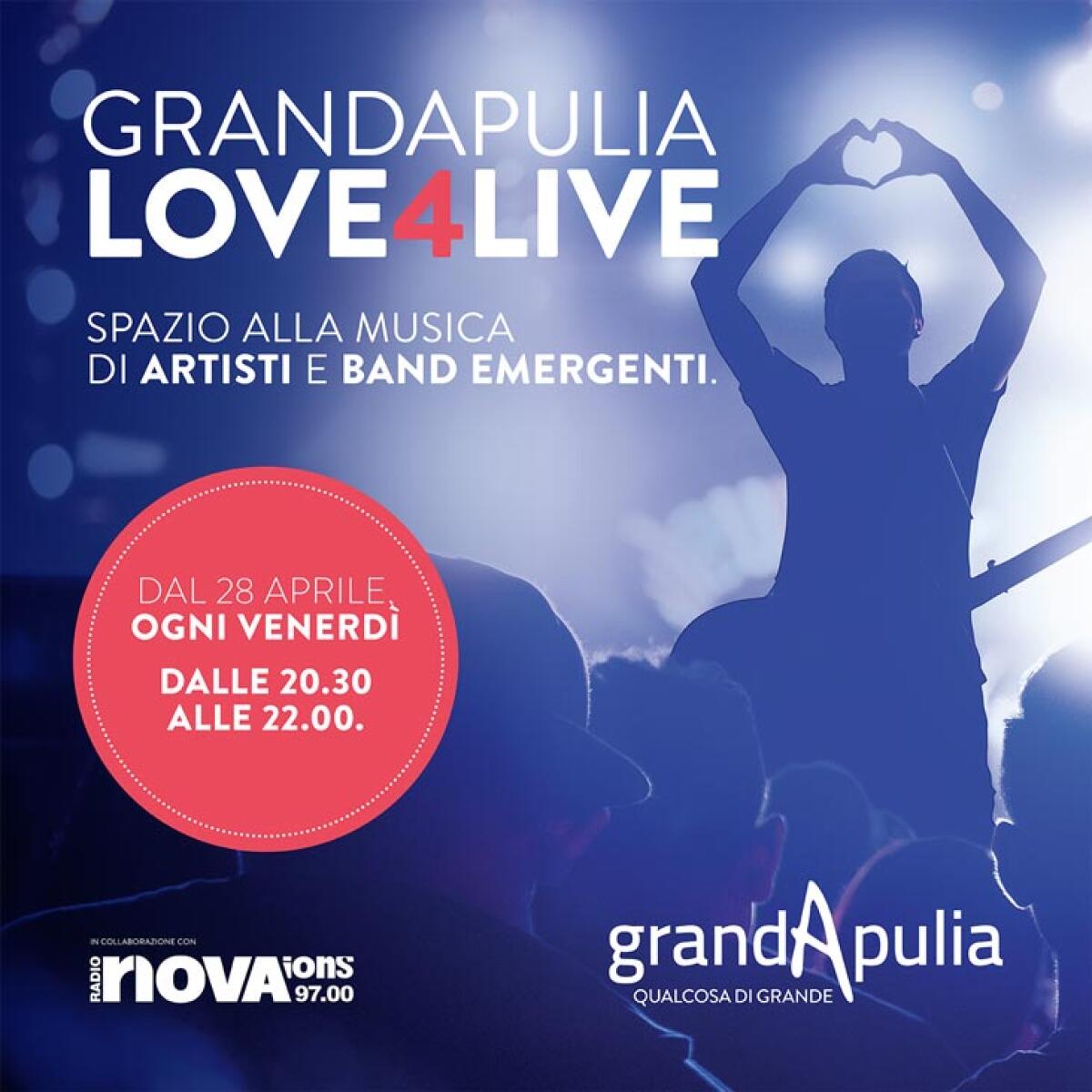 GrandApulia e Radionovaions97 assieme per dare voce a cantanti e band emergenti - 