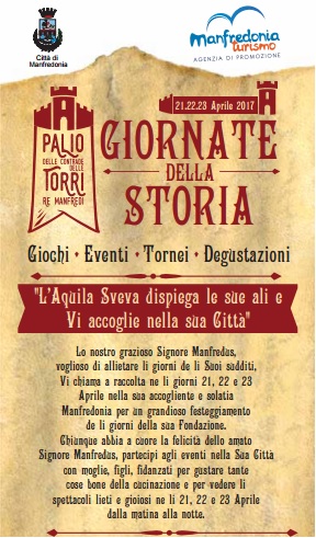 Manfredonia celebra il 761° anniversario della sua fondazione con le "Giornate della Storia"