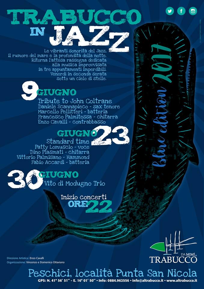 "Tribute to John Coltrane" il 9 giugno a Peschici