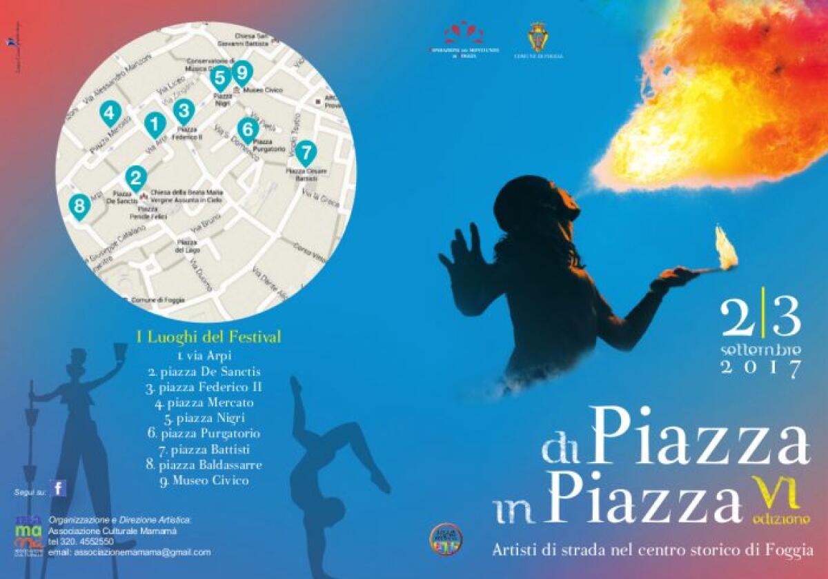 Presentata la VI edizione del Foggia Teatro Festival - 