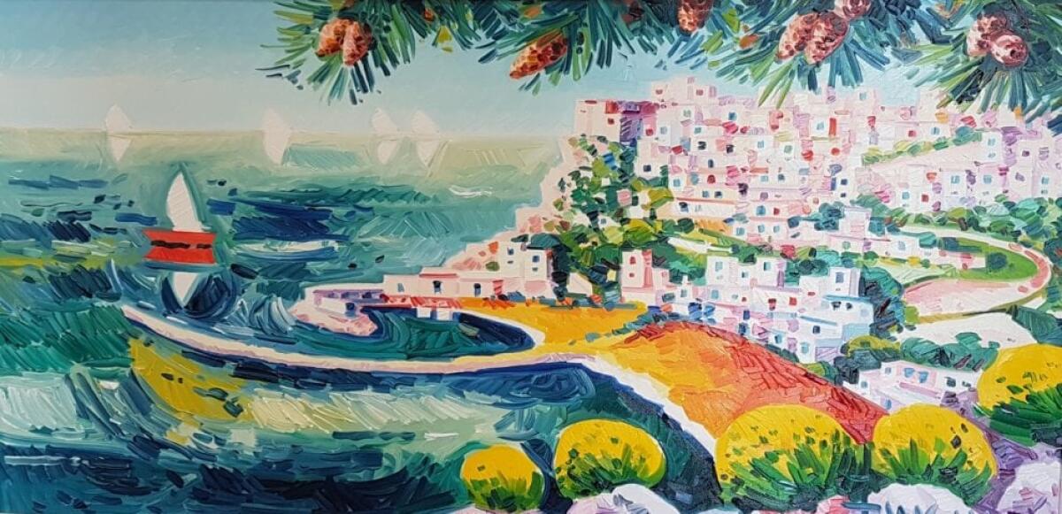 Esplosione di colori nei dipinti di Athos Faccincani - 