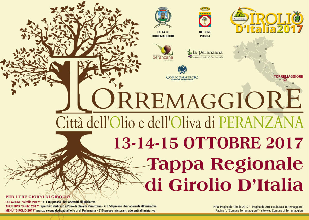 Girolio 2017 a Torremaggiore – Mercoledì conferenza stampa di presentazione - 