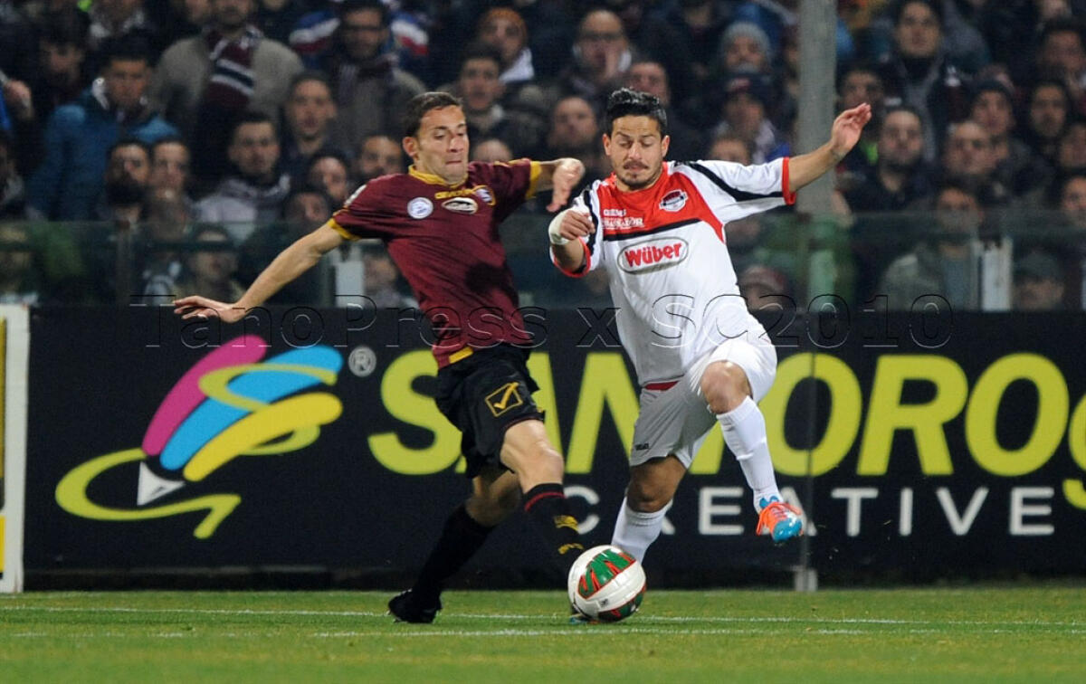 Salernitana-Foggia, i precedenti all'Arechi. La vittoria manca da 31 anni - sal -20 02 2015 Salernitana - Foggia campionato lega pro 1 divisione girone C nella foto favasuli e sarno
foto tanopress/Francesco Pecoraro