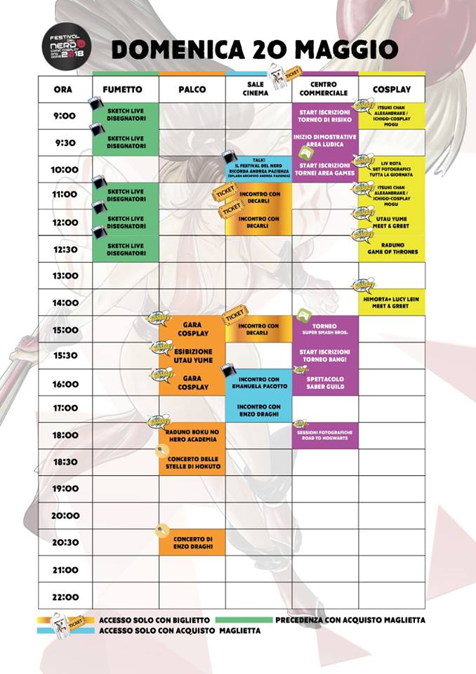Programma Domenica