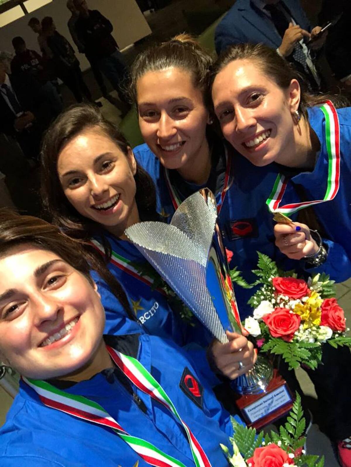 Ancora un successo per Martina Criscio: vinto il titolo tricolore a squadre - Martina Criscio Scherma