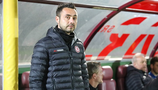 Roberto De Zerbi panchina Foggia Calcio