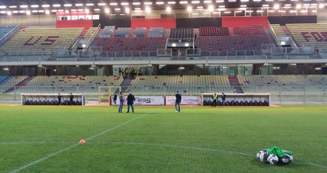 Coppa Italia- Primo tempo, Foggia-Catania 0-1