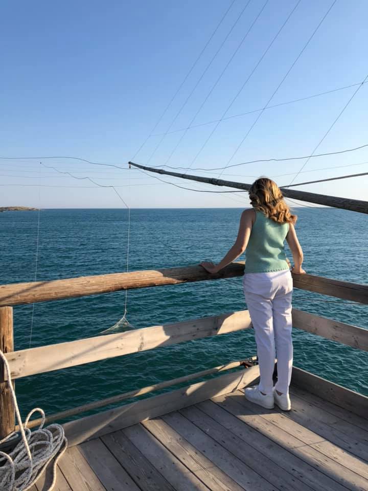 Lorella Cuccarini sul Gargano per "Linea Verde Grand Tour"