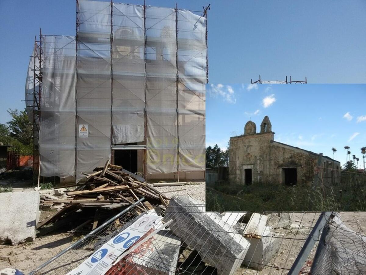 Foggia, San Lorenzo in Carmignano: proseguono i lavori per riqualificare la chiesetta rurale - 