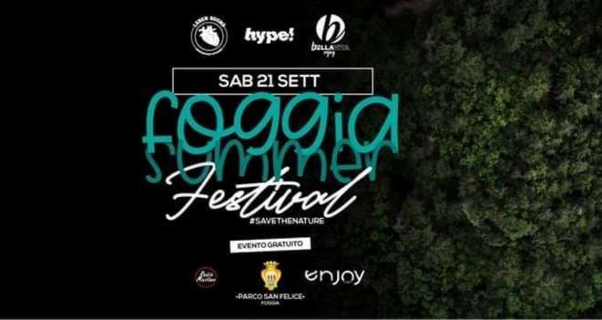 Parco San Felice si trasforma in una discoteca per il Foggia Summer Festival - 