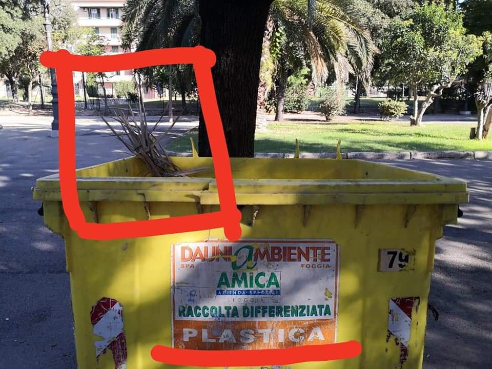 Foggia, Villa Comunale: il grande degrado tra panchine rotte e totale abbandono