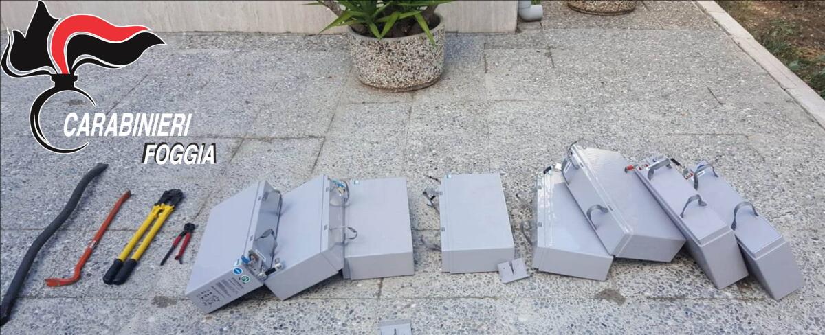 Cerignola, arrestato marocchino: pizzicato dopo aver rubato un ripetitore telefonico - 