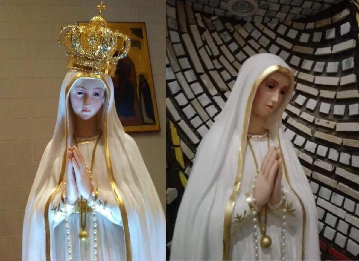 Foggia, rubata corona della Madonna di Fatima - 