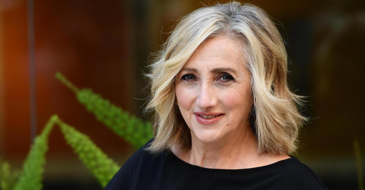 L'attrice Lunetta Savino arriva a Foggia per presentare il suo ultimo film "Rosa" - 