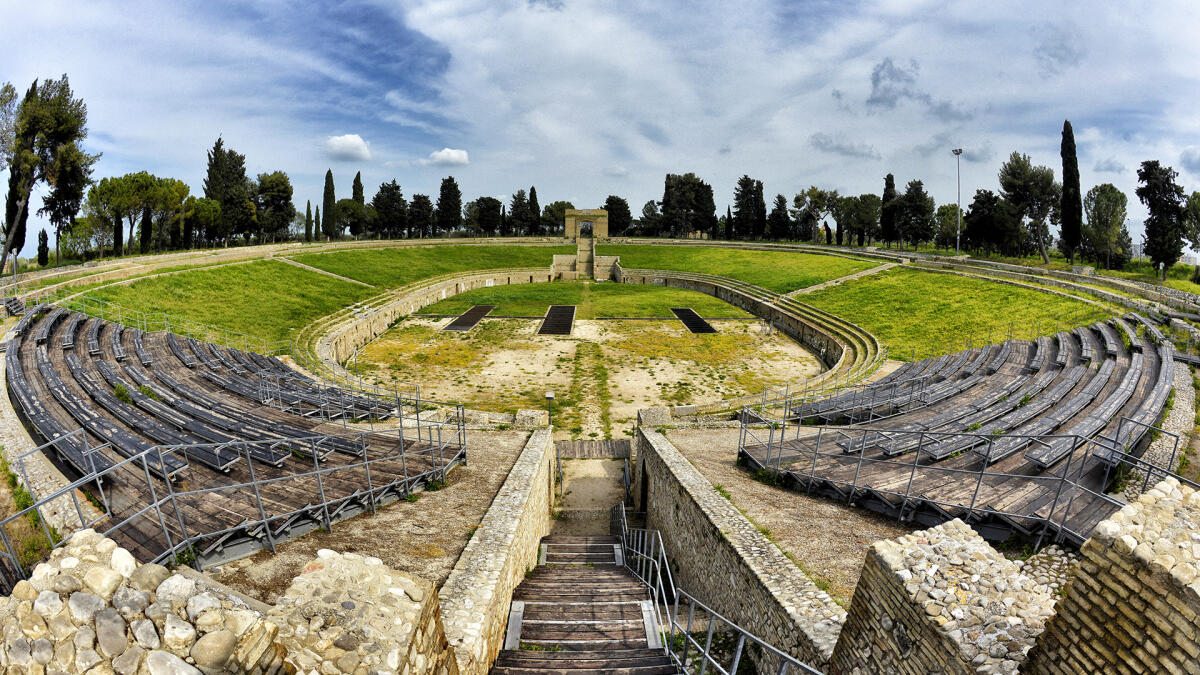 Parte l'intervento di valorizzazione dell'Anfiteatro di Lucera, tra i più antichi dell’Italia meridionale - Crediti Foto: Italy For Movies