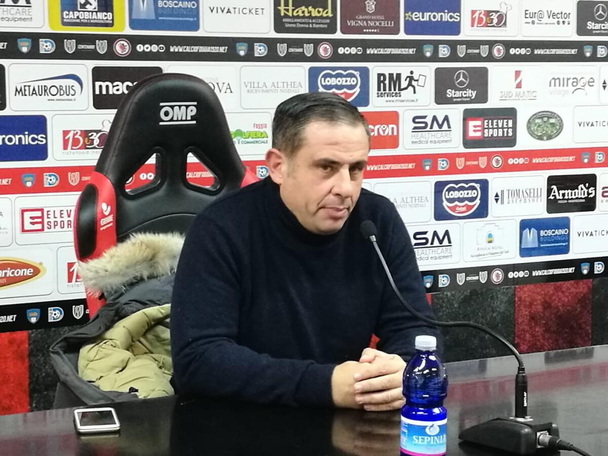 Foggia, Corda: "Dobbiamo dare una gioia ai tifosi rossoneri" - Ninni Corda: Foto Luigia Spinelli