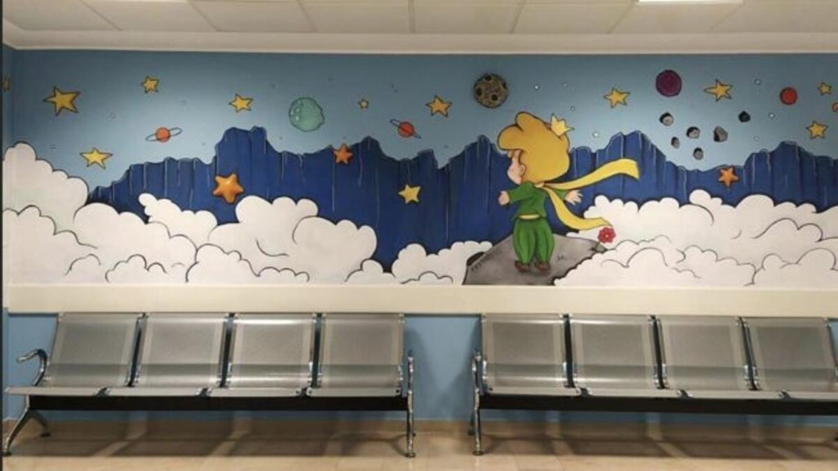 San Severo, il reparto di Pediatria si colora con Il Piccolo Principe: un grande regalo per i piccoli pazienti - 