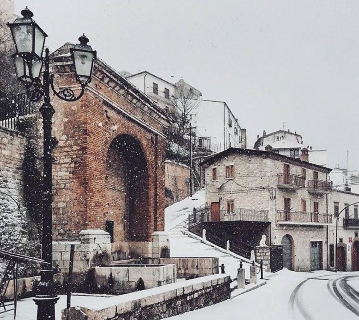 Fontana Muta, la storica e monumentale fontana nel borgo di Alberona - Crediti foto: Marco Biscotti