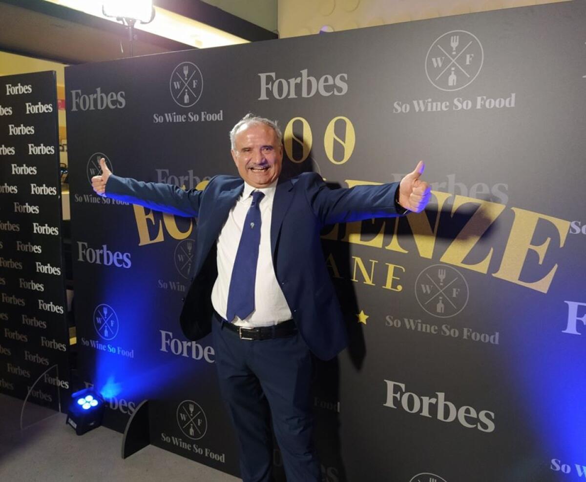 Le 100 eccellenze italiane secondo Forbes: c'è anche il nostro Peppe Zullo - 