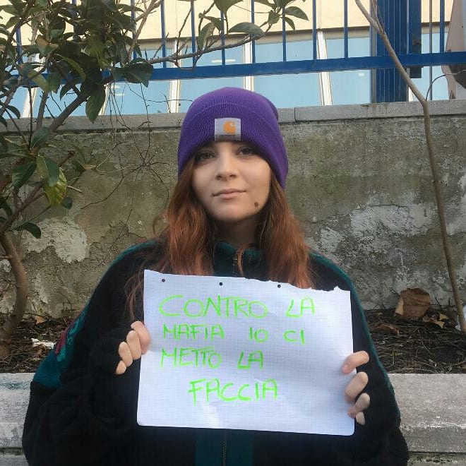 Gli studenti non hanno paura: contro la mafia ci mettono la faccia