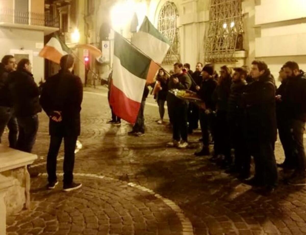 Foggia, i ragazzi di Gioventù Nazionale ricordano i martiri delle Foibe - 