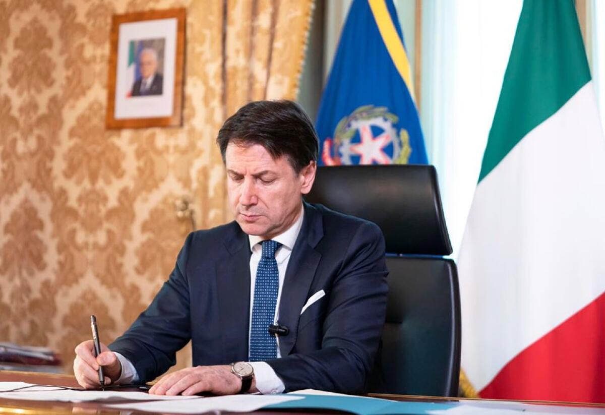 Conte firma il Dpcm 22 marzo: ecco cosa prevede - 