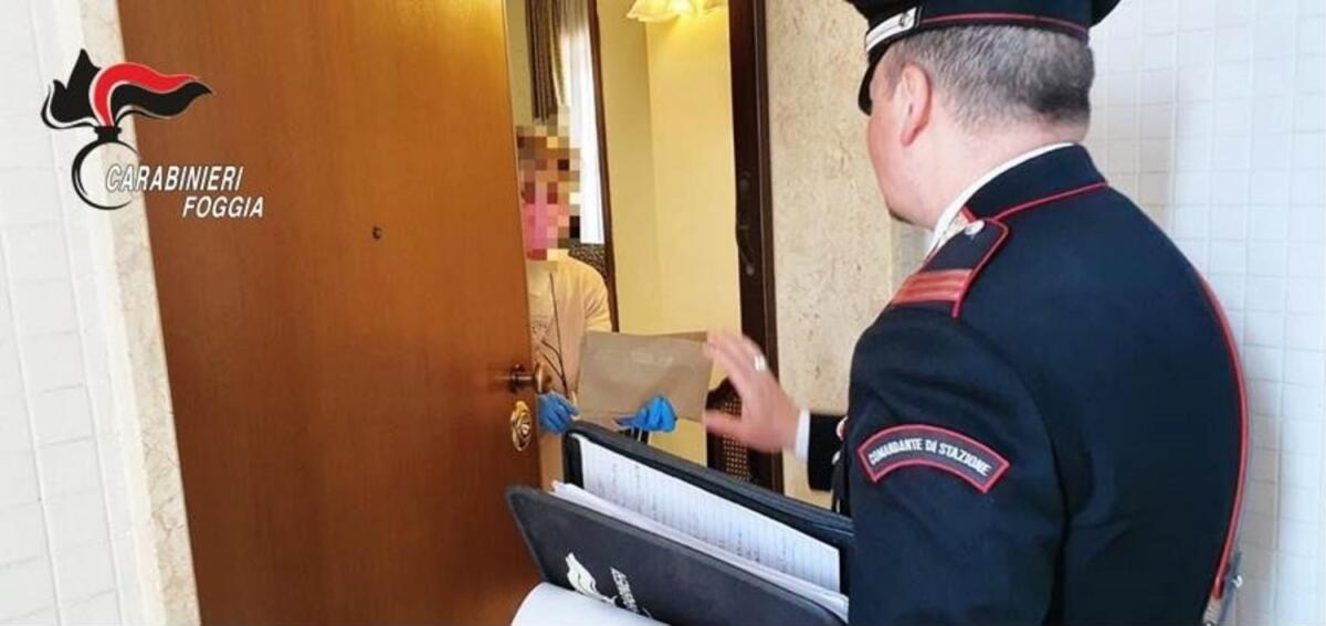 A Foggia i Carabinieri portano a casa degli anziani le pensioni - 