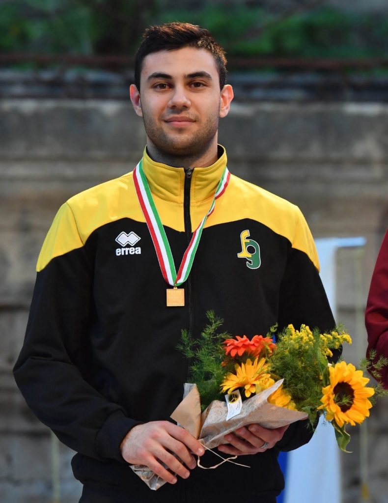 Campionato italiano Assoluti a Palermo: Francesco ha vinto la medaglia di bronzo con le Fiamme Gialle