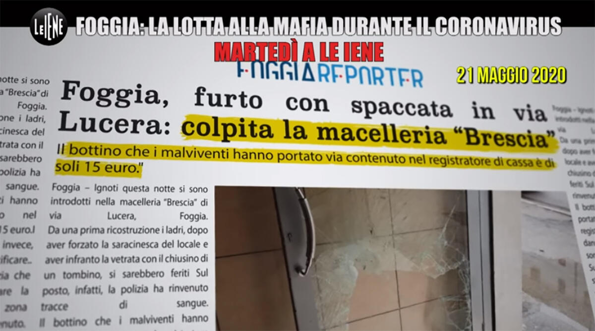 Le Iene tornano a parlare di Foggia: martedì il servizio di Gaetano Pecoraro - 