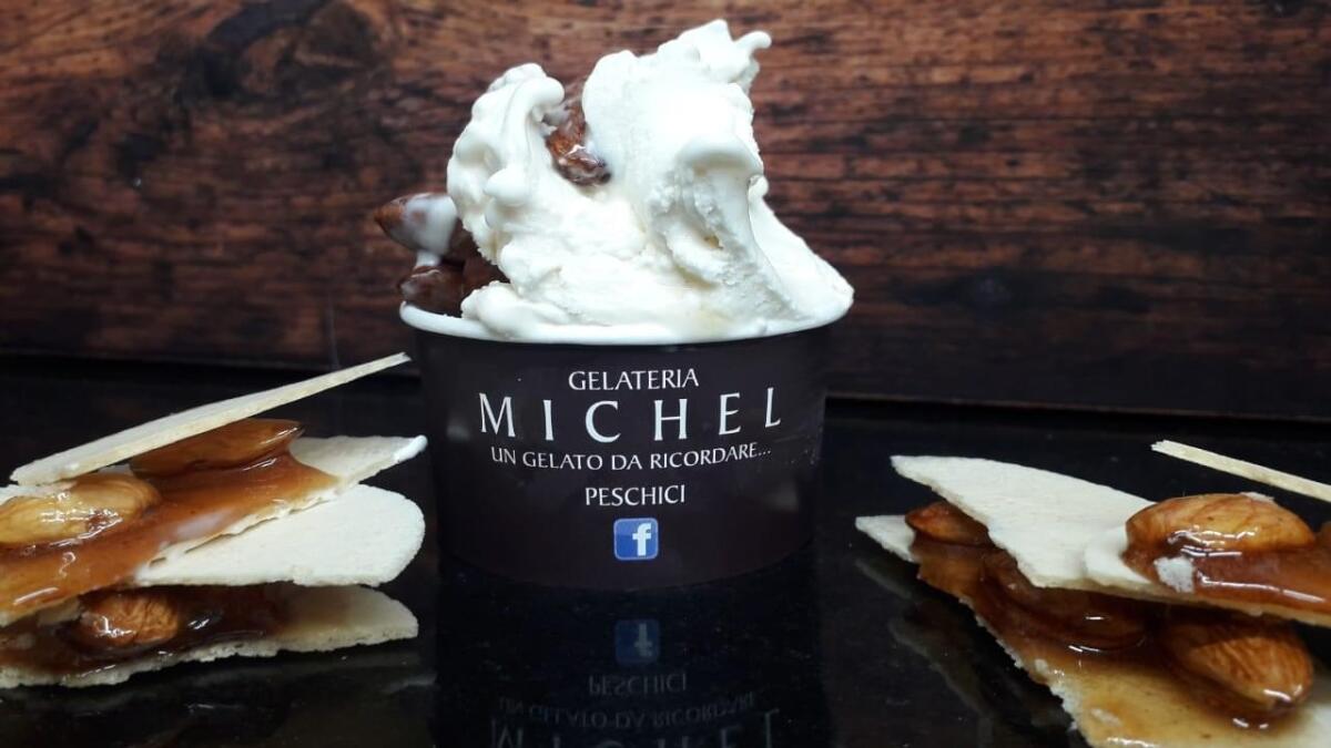 Le ostie ripiene del Gargano finiscono in un gelato: ecco l'ultima creazione del gelatiere Michel - 