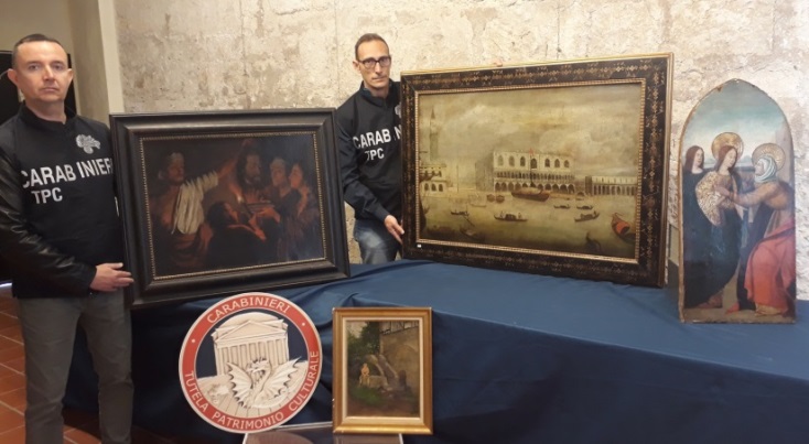 Furti di opere d'arte: 117 volumi antichi trafugati a Foggia dalla Biblioteca dei Frati Minori Cappuccini