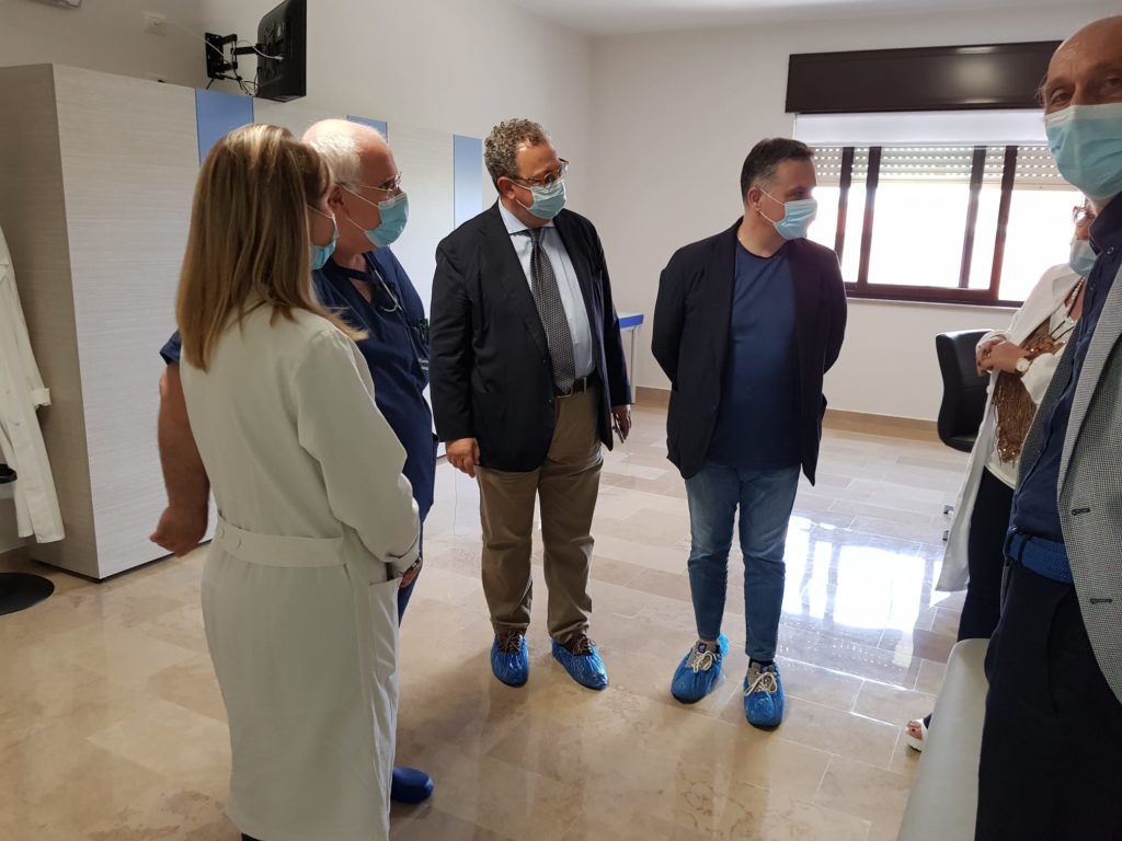 San Severo, sindaco Miglio visita il Centro di Orientamento Oncologico: "Struttura all'avanguardia"