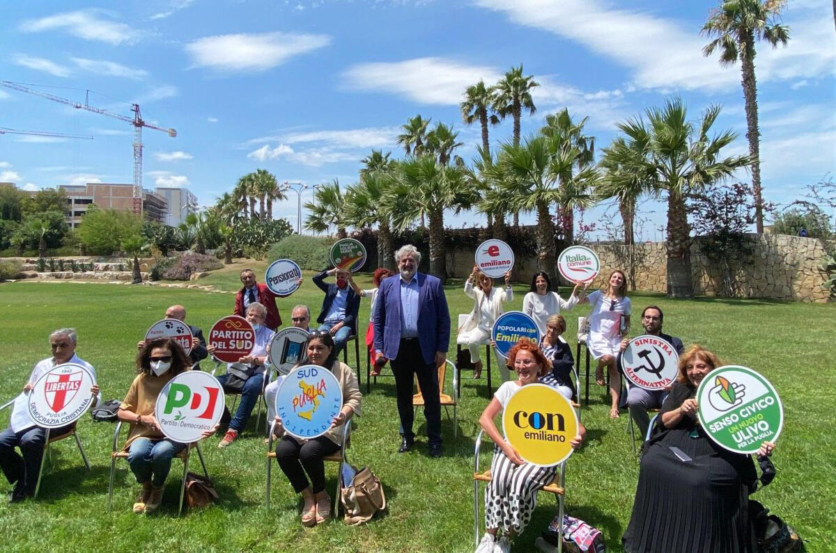 Elezioni Regionali in Puglia: sono 14 le liste a sostegno di Emiliano - 