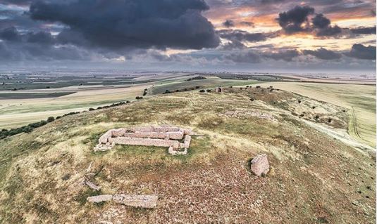 Panoramica sul sito archeologico di Fiorentino - Ph. Credit: Luca D'Altilia