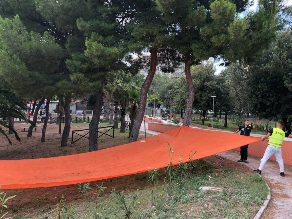 Foggia, recuperata iguana a Parco San Felice: era sfuggita al suo proprietario