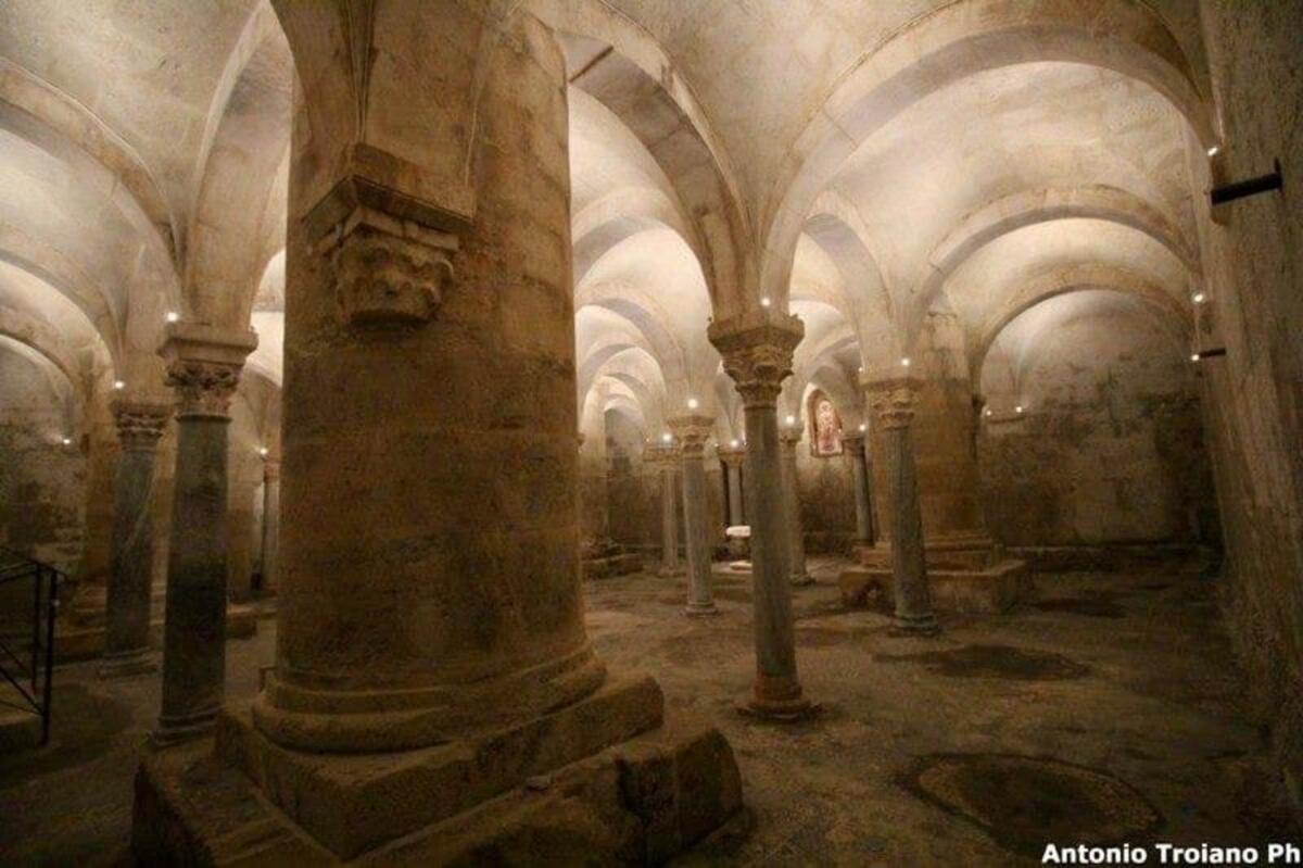 Misteriose "energie" nella cripta della Basilica di Siponto - Crediti Foto: Antonio Troiano