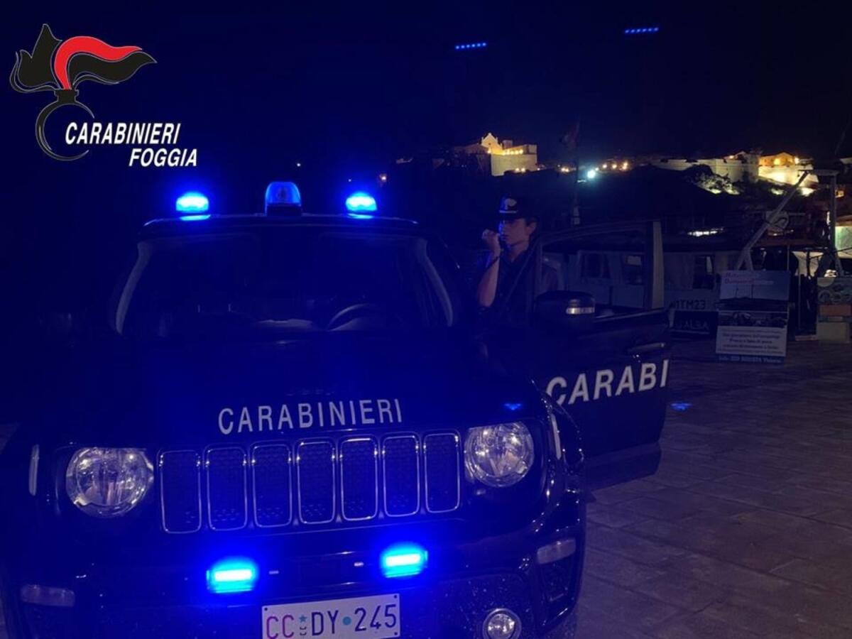 Coltelli, tirapugni, droga e ubriachi molesti: blitz nella movida del Gargano - 