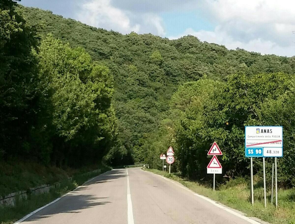 Chiusura SS 90 "delle Puglie". Vicesindaco di Panni: "Disagi per i comuni al confine con la Campania" - 