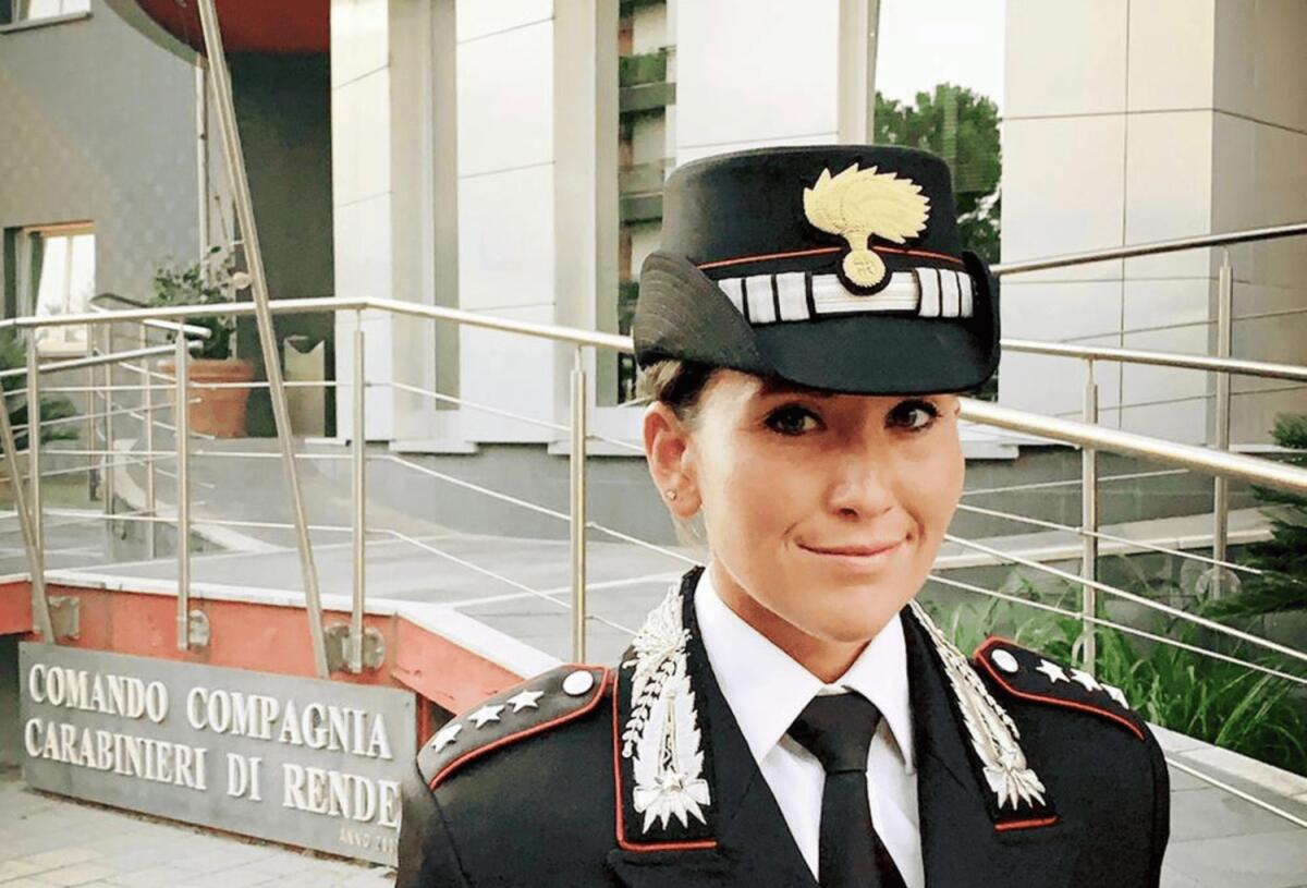 Mariachiara Soldano, da Torremaggiore in Calabria a capo della Compagnia Carabinieri - 