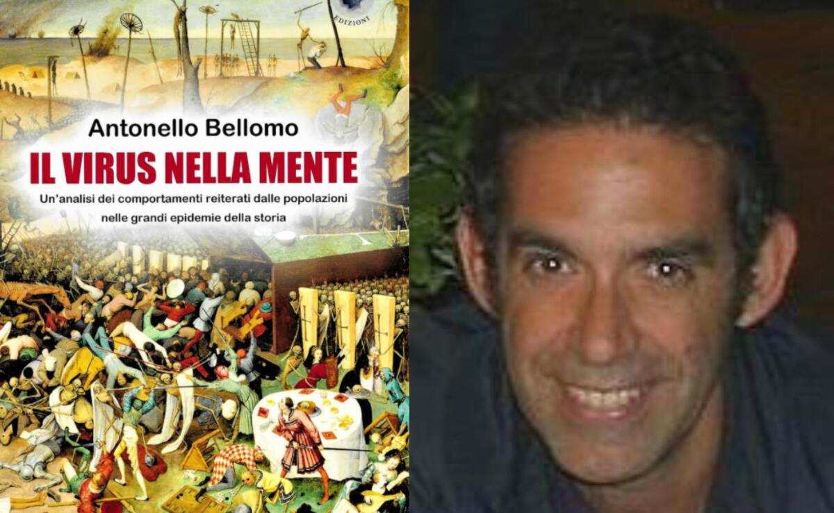 "Il virus nella mente", in libreria l'interessante saggio del Prof. Bellomo del Riuniti di Foggia - 