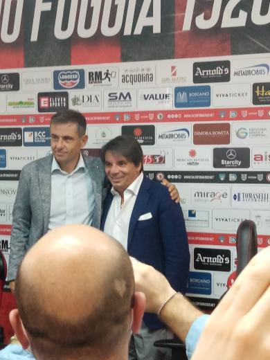 Foggia calcio, la conferenza stampa di Ezio Capuano